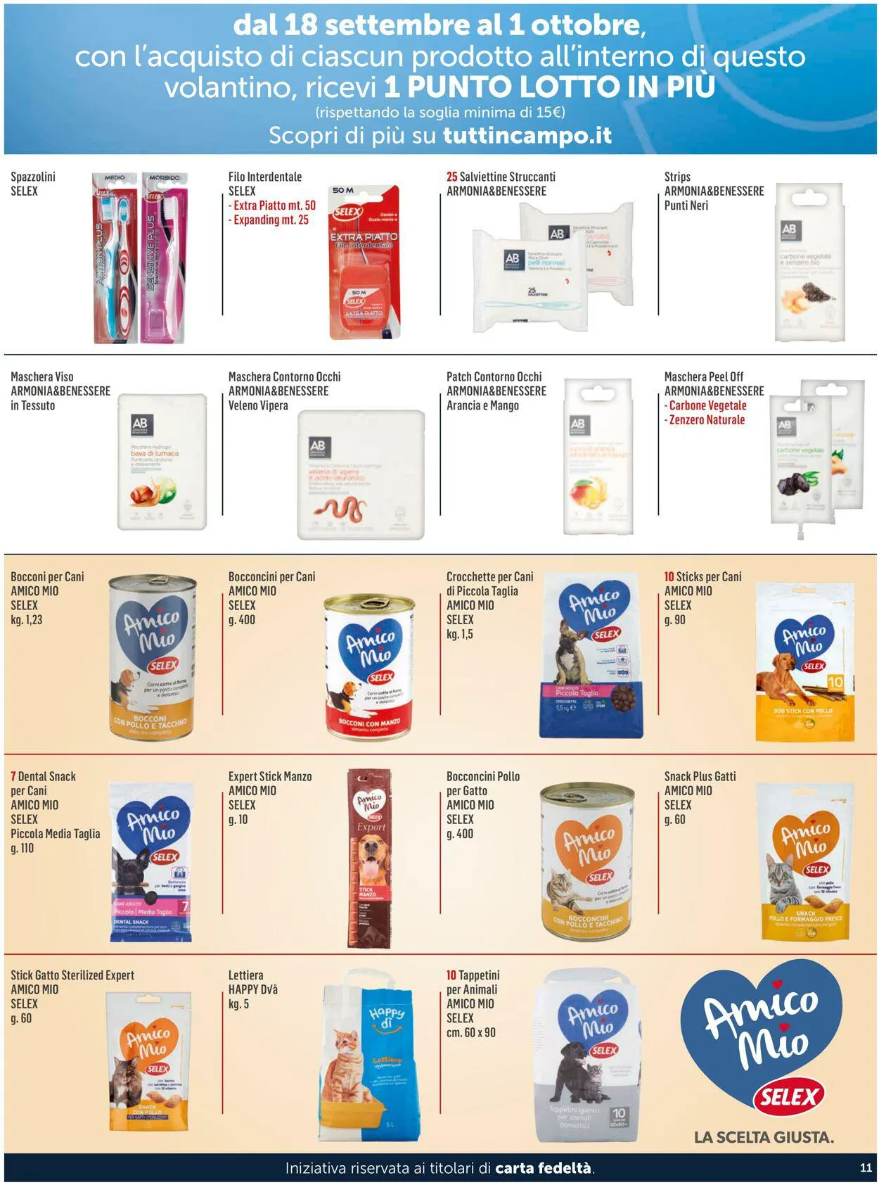 Famila Volantino attuale da 18 settembre a 1 ottobre di 2023 - Pagina del volantino 11