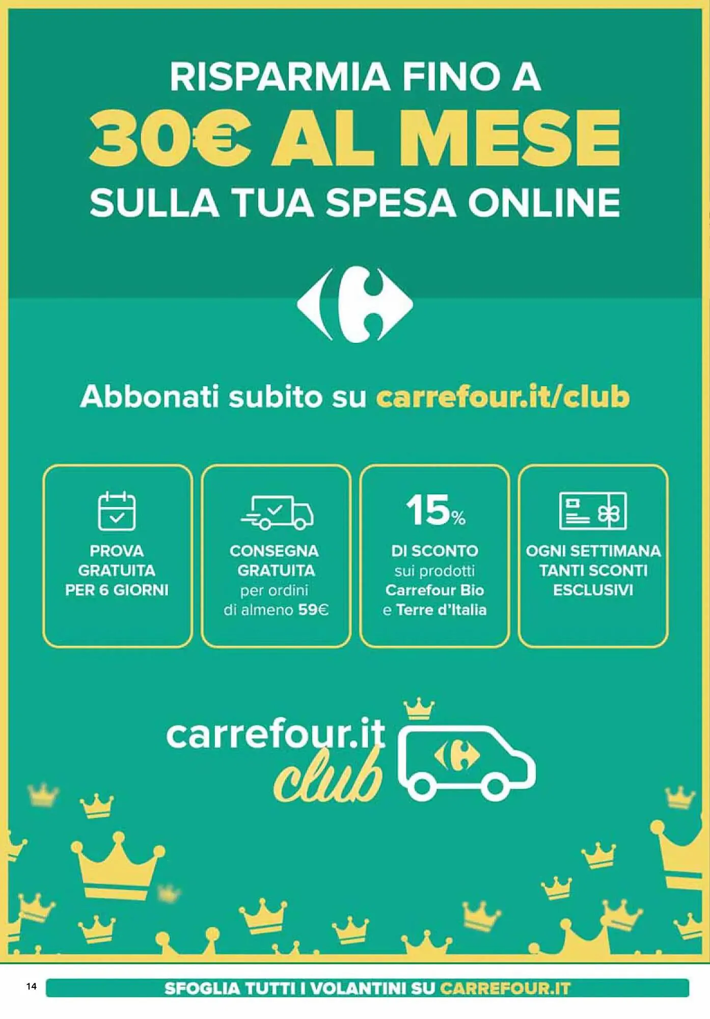 Volantino Carrefour Express da 25 gennaio a 6 febbraio di 2024 - Pagina del volantino 14