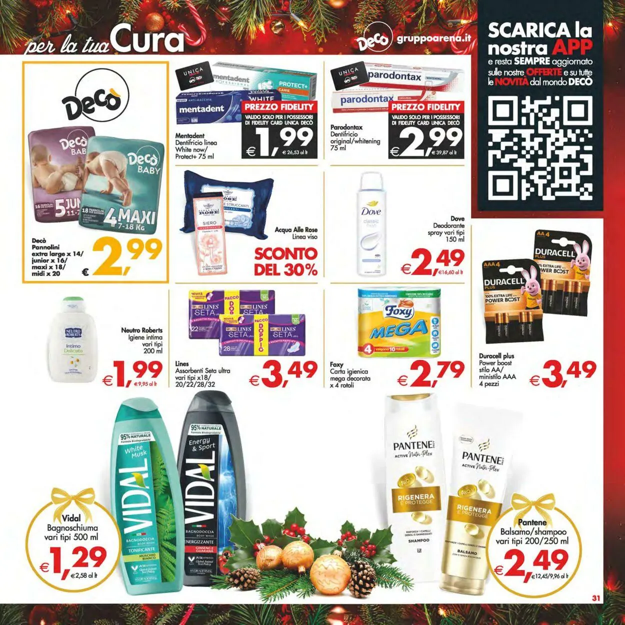Deco Volantino attuale da 16 dicembre a 27 dicembre di 2025 - Pagina del volantino 31