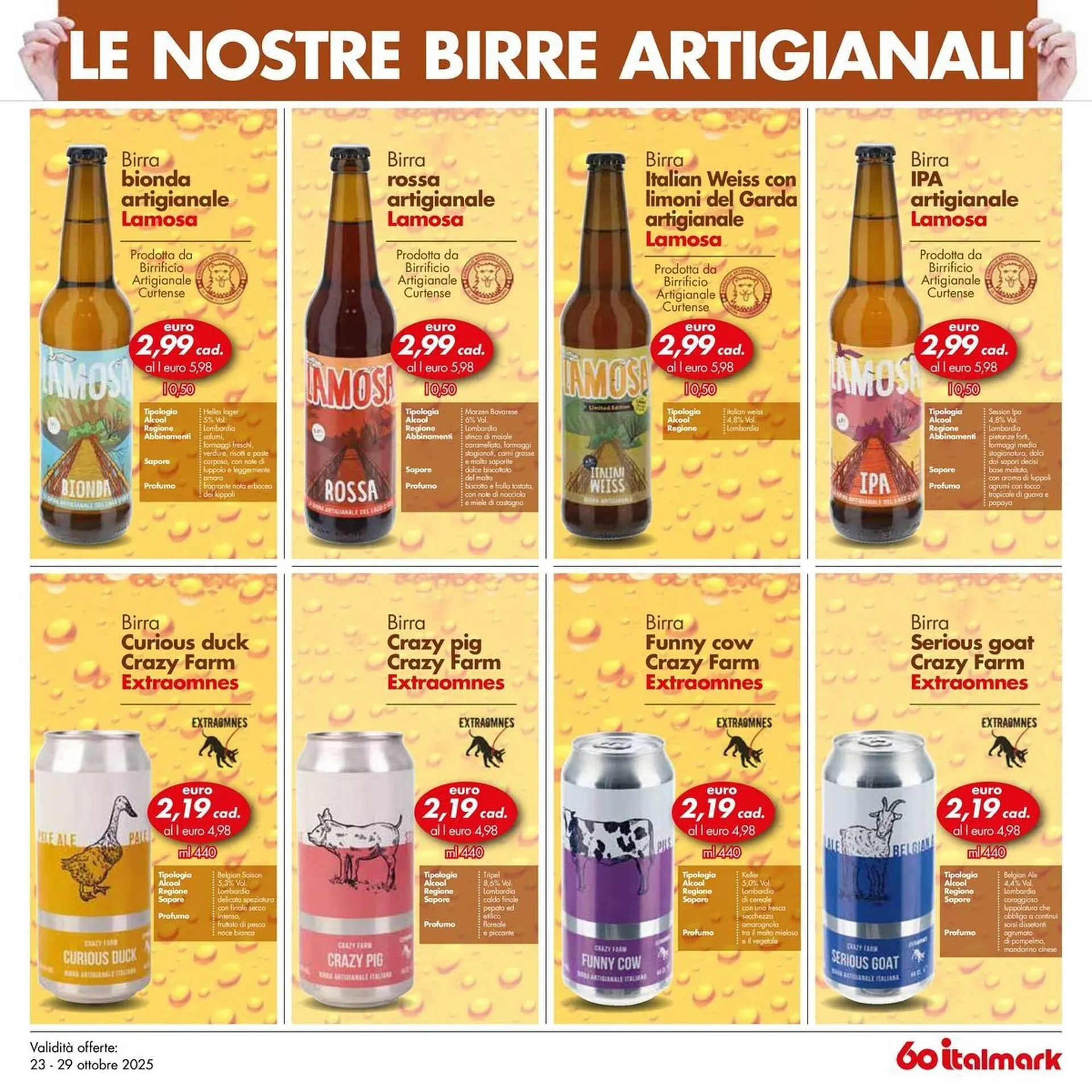 Volantino Italmark da 23 ottobre a 29 ottobre di 2025 - Pagina del volantino 9