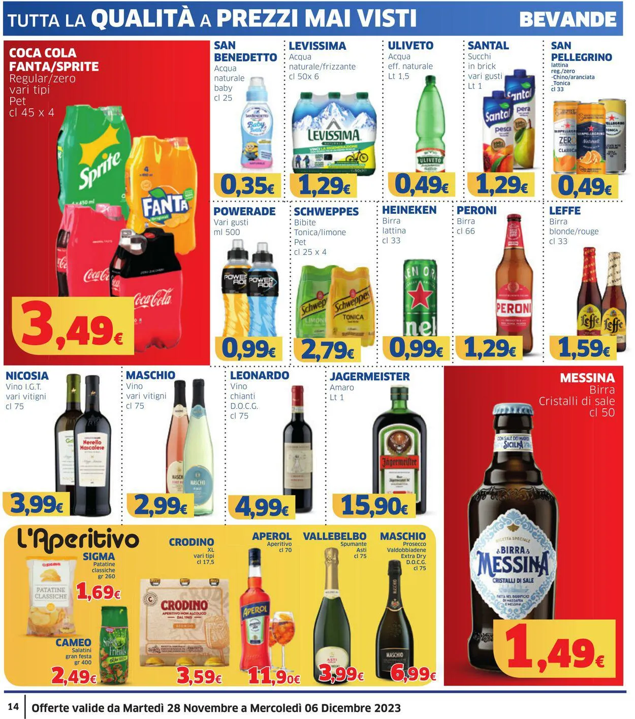 Sigma - Sicila Volantino attuale da 28 novembre a 6 dicembre di 2023 - Pagina del volantino 14
