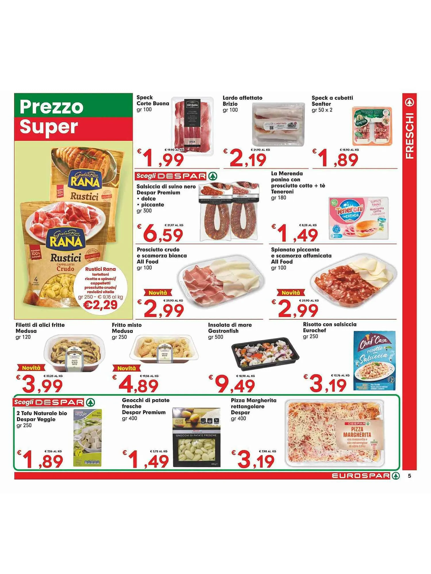 Volantino Eurospar da 31 agosto a 13 settembre di 2023 - Pagina del volantino 5