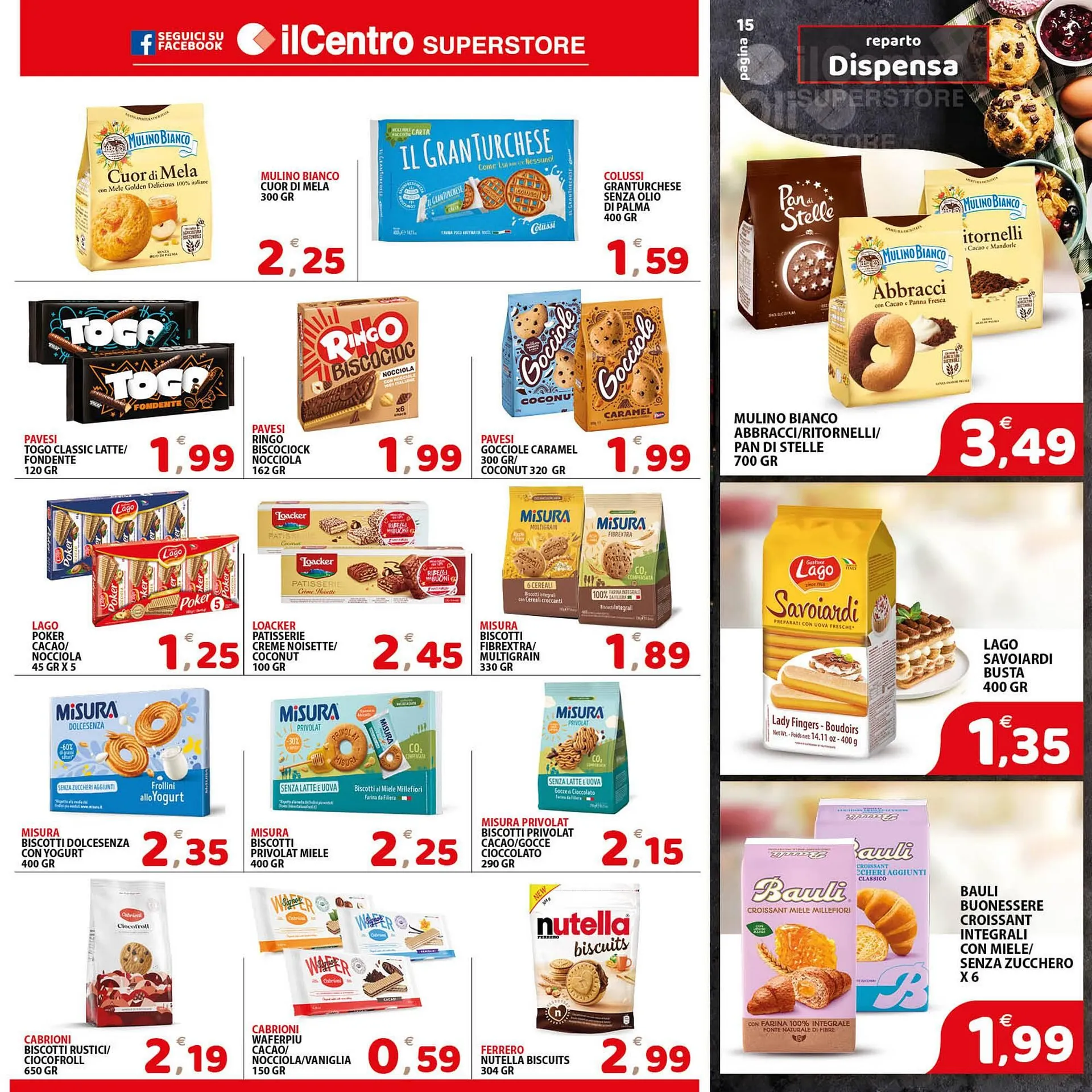 Volantino Il Centro Superstore da 19 marzo a 2 aprile di 2025 - Pagina del volantino 15