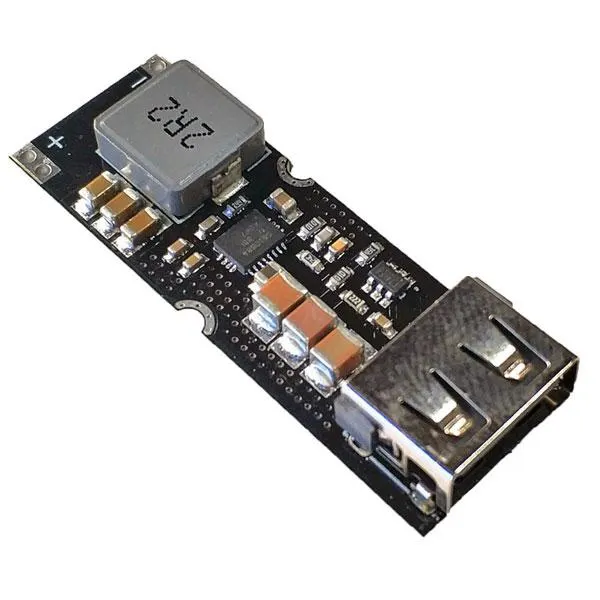 Modulo ricarica rapida USB con TPS61088