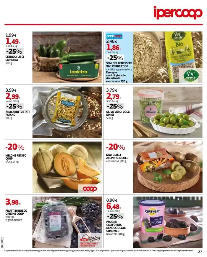 Grandi marche 30% 40% 50% da 8 maggio a 21 maggio di 2025 - Pagina del volantino 27