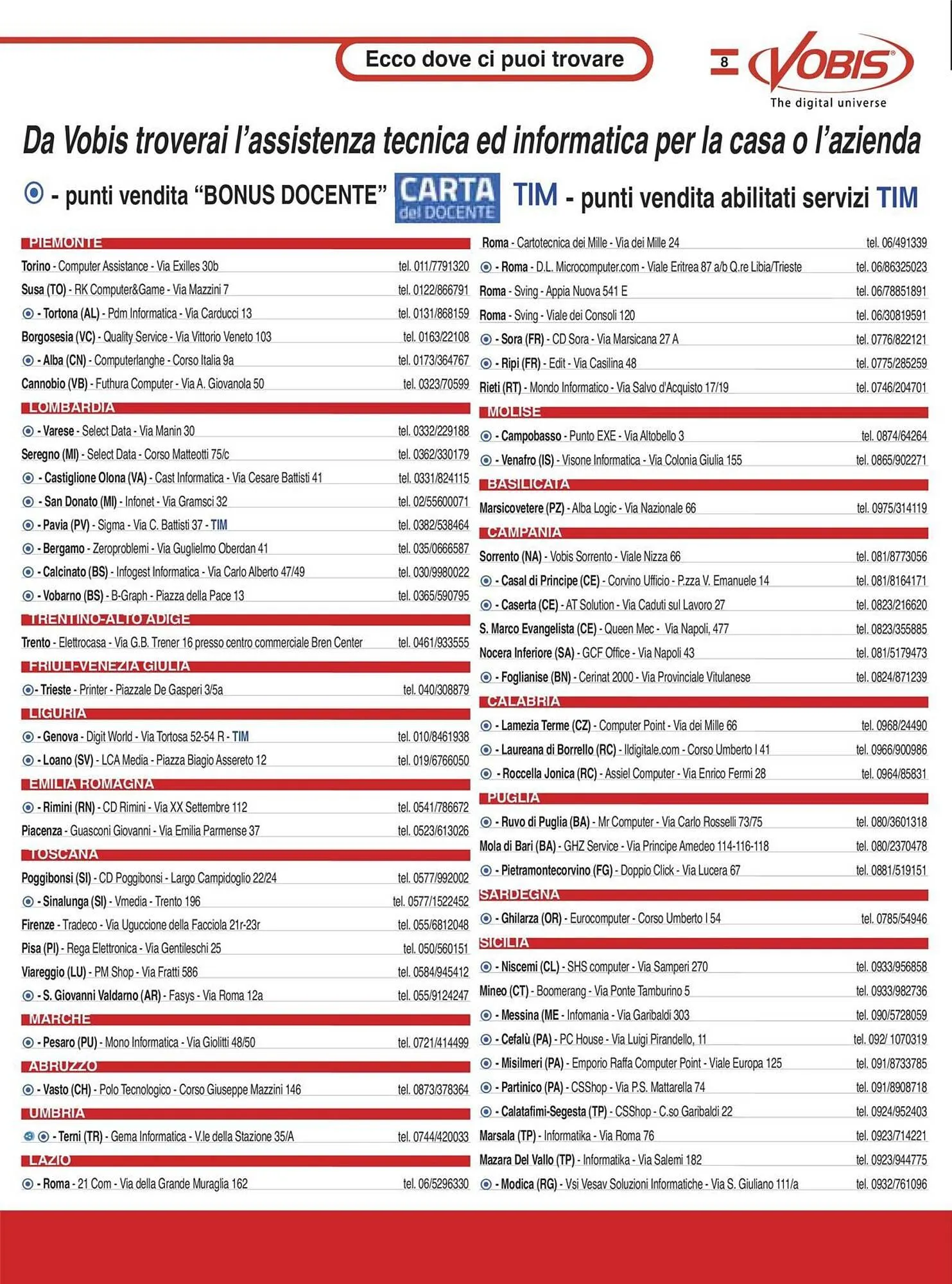 Volantino Vobis da 17 aprile a 1 dicembre di 2025 - Pagina del volantino 8