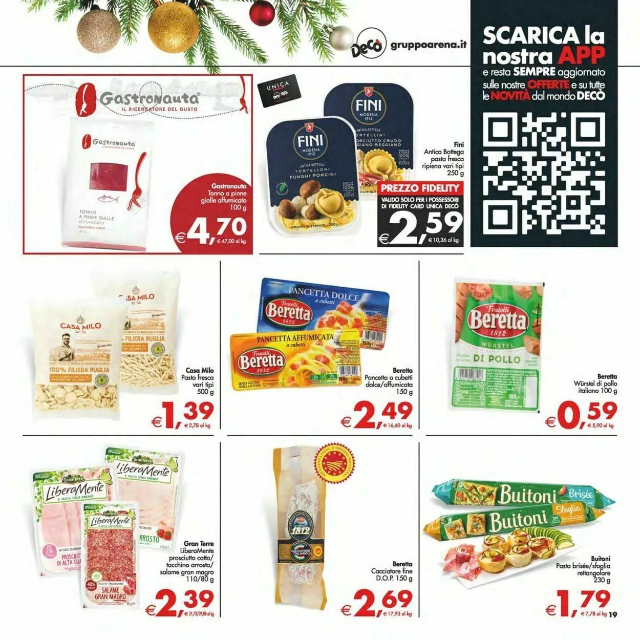 Deco Volantino attuale da 5 dicembre a 15 dicembre di 2025 - Pagina del volantino 19