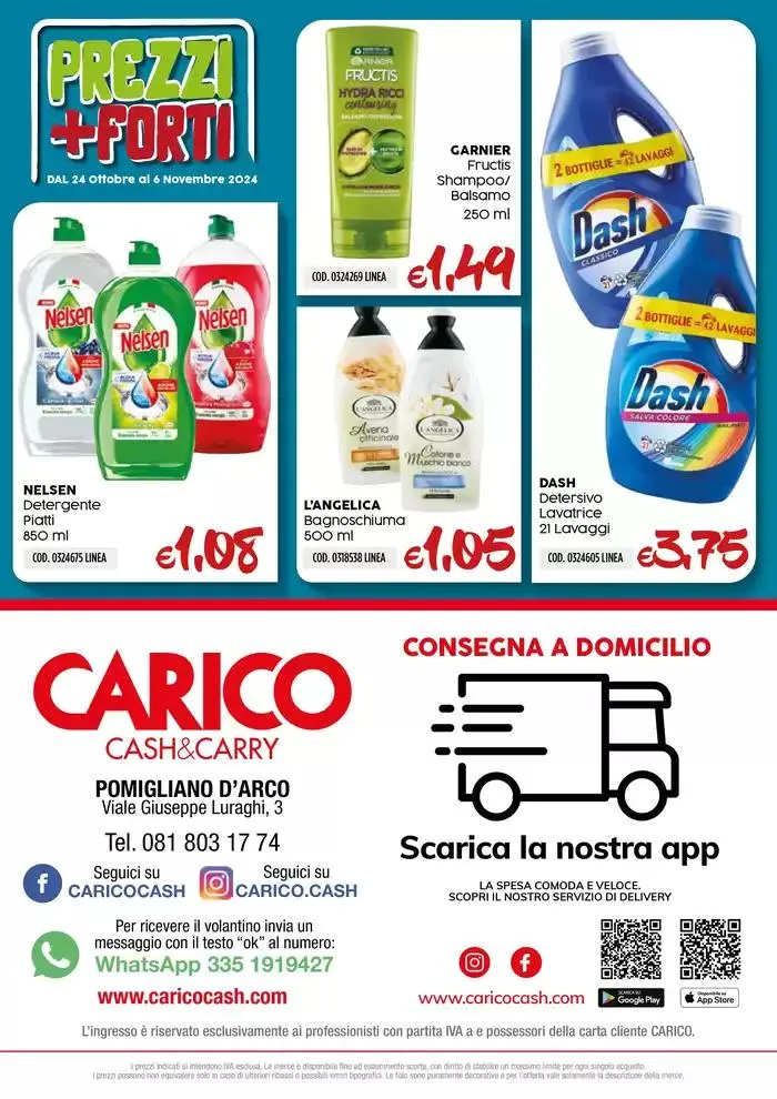 Offerte Carico Cash & Carry da 24 ottobre a 6 novembre di 2024 - Pagina del volantino 40