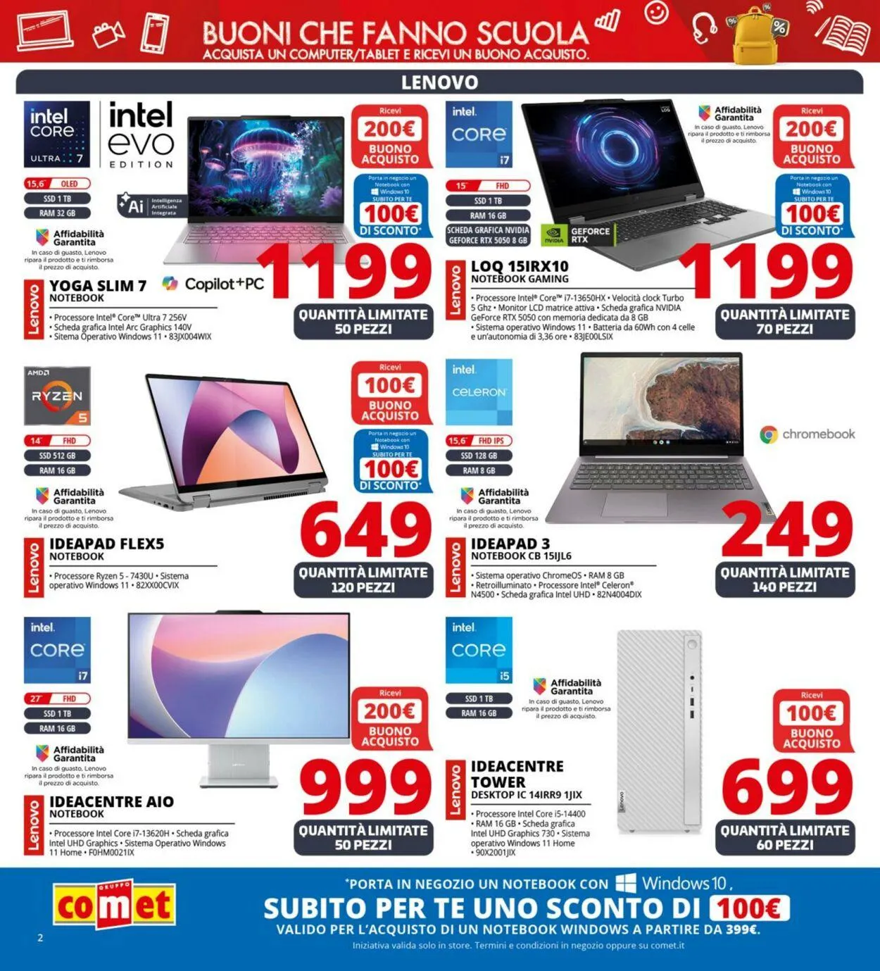 Comet Volantino attuale da 22 agosto a 11 settembre di 2025 - Pagina del volantino 2