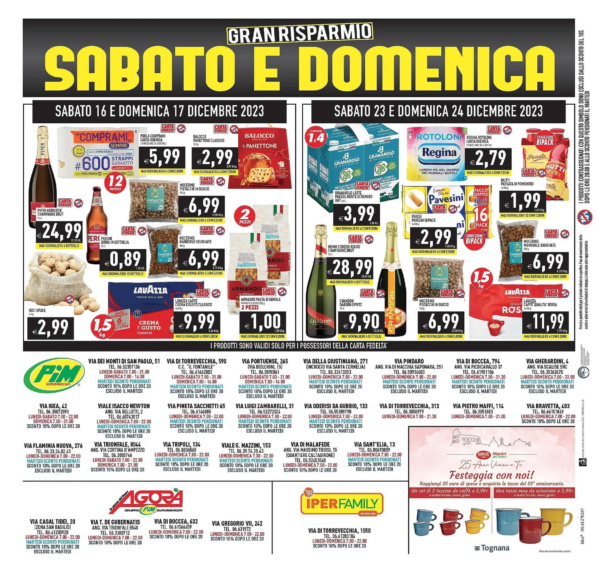 Volantino Pim Supermercati da 15 dicembre a 24 dicembre di 2023 - Pagina del volantino 24