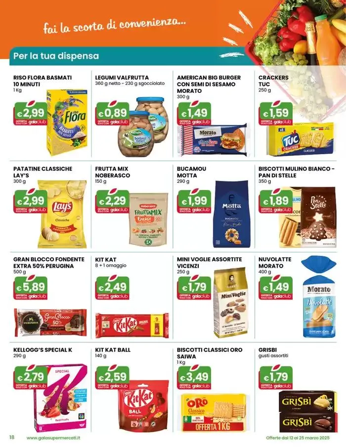 Offerte di Primavera da 12 marzo a 25 marzo di 2025 - Pagina del volantino 18