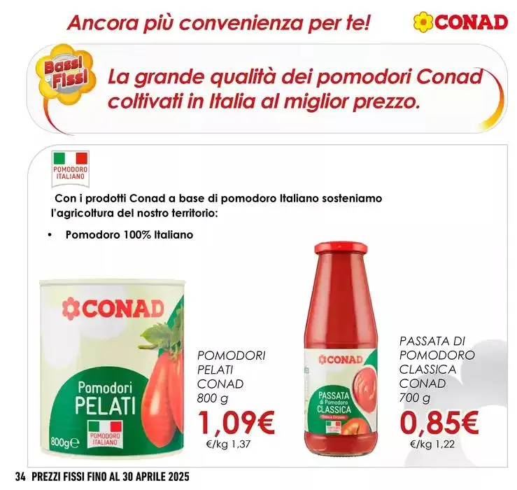 BASSI & FISSI da 2 gennaio a 30 aprile di 2025 - Pagina del volantino 34