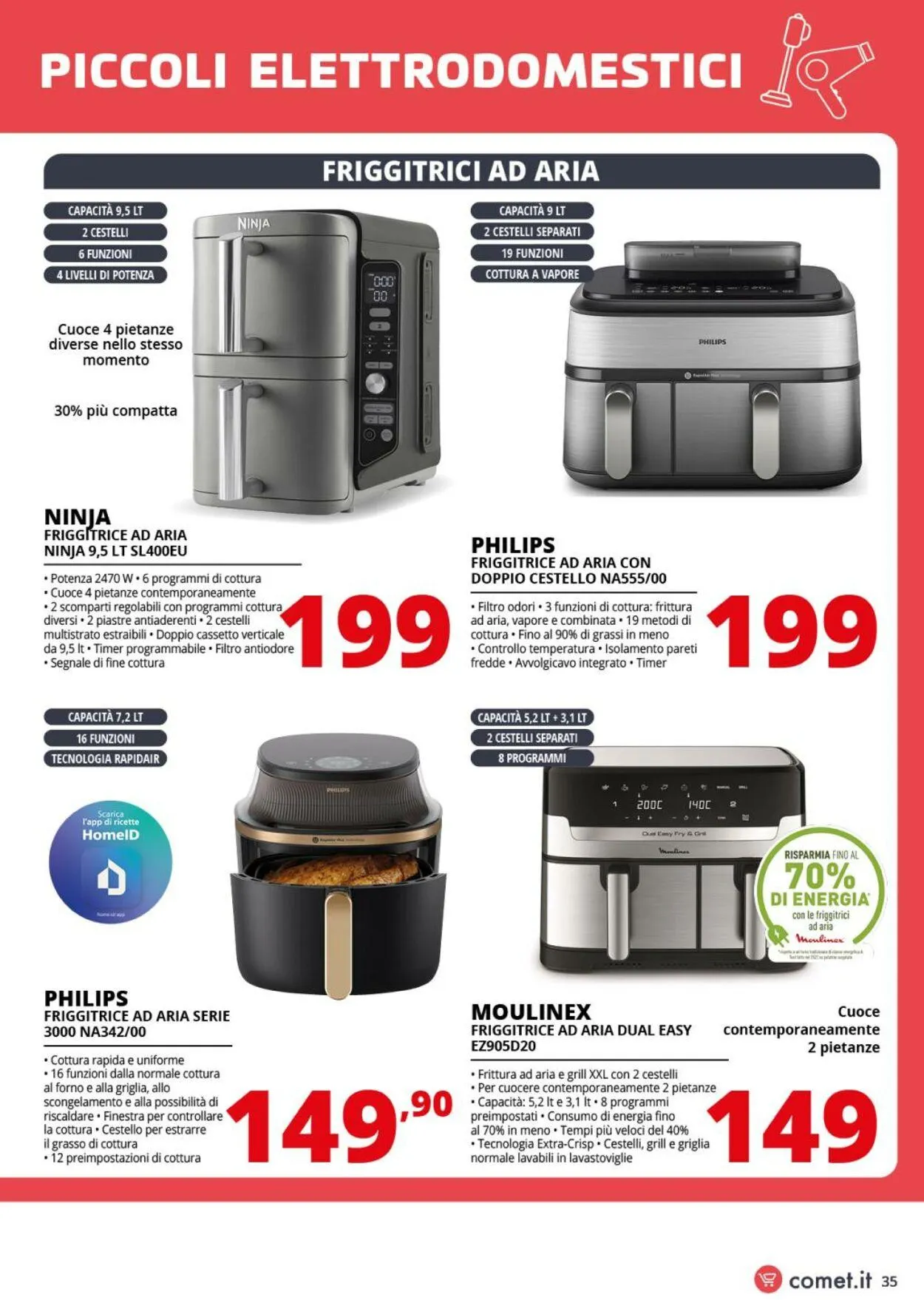Comet Volantino attuale da 1 agosto a 20 agosto di 2025 - Pagina del volantino 35