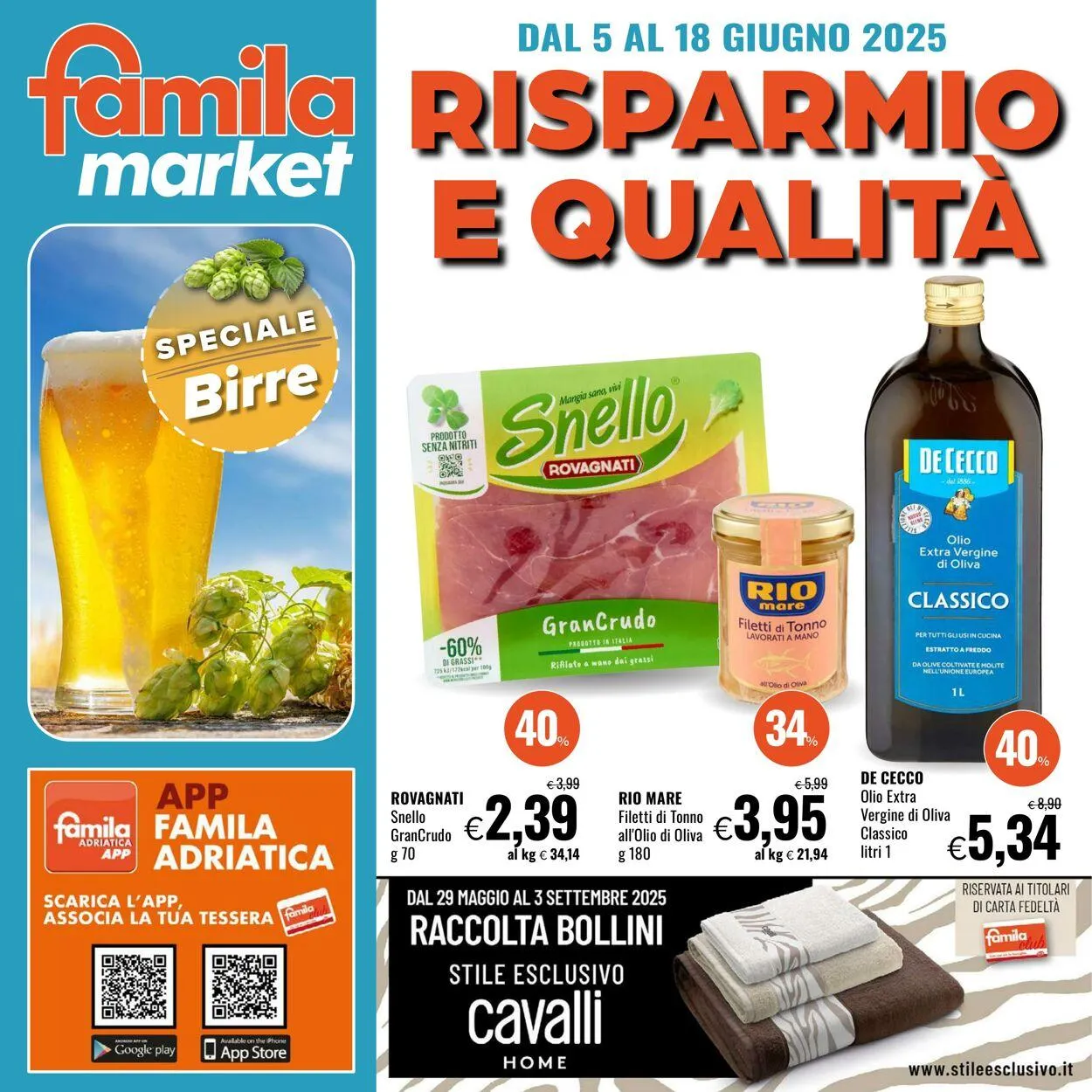 Famila Volantino attuale da 5 giugno a 18 giugno di 2025 - Pagina del volantino 1