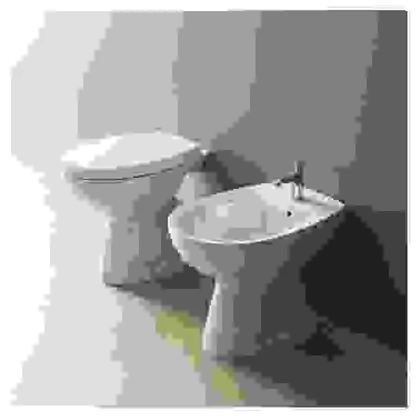 COPRIWATER IS LISA-ALPHA IN TERMOINDURENTE BIANCO CON CERNIERE IN PLASTICA