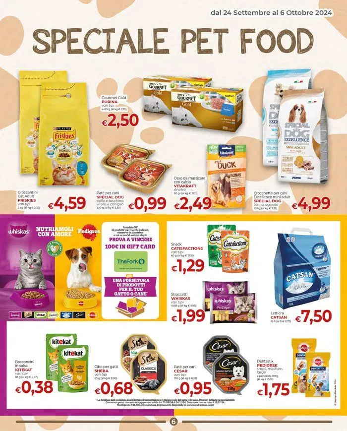 Promozione dal 24 settembre al 6 ottobre 2024 da 24 settembre a 6 ottobre di 2024 - Pagina del volantino 6