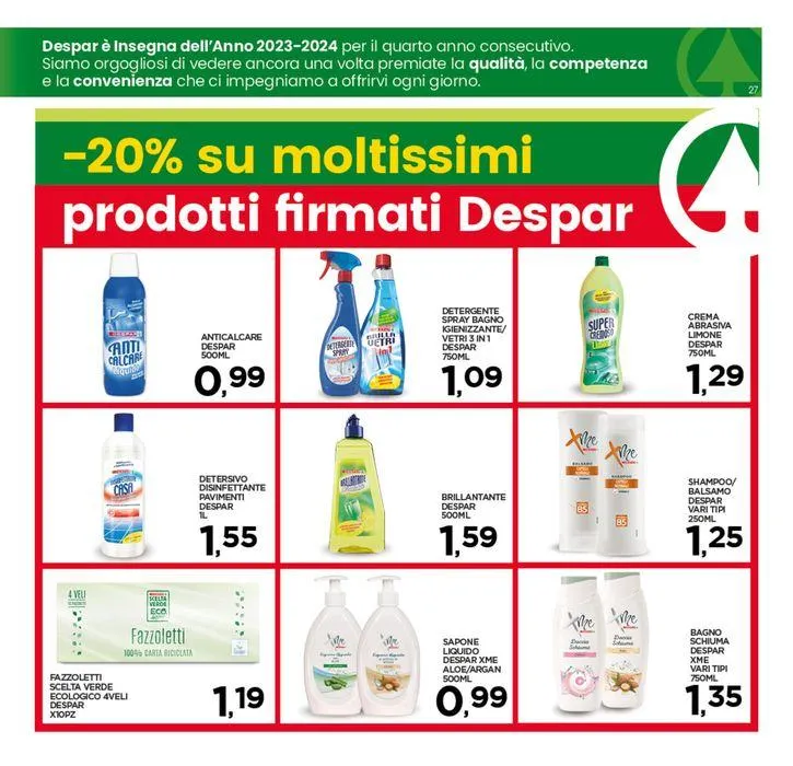 Occasioni d'estate da 19 agosto a 29 dicembre di 2024 - Pagina del volantino 27