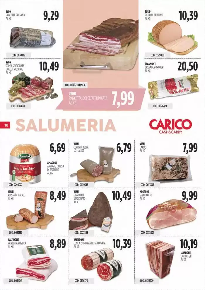 Offerte Carico Cash & Carry da 8 maggio a 21 maggio di 2025 - Pagina del volantino 10