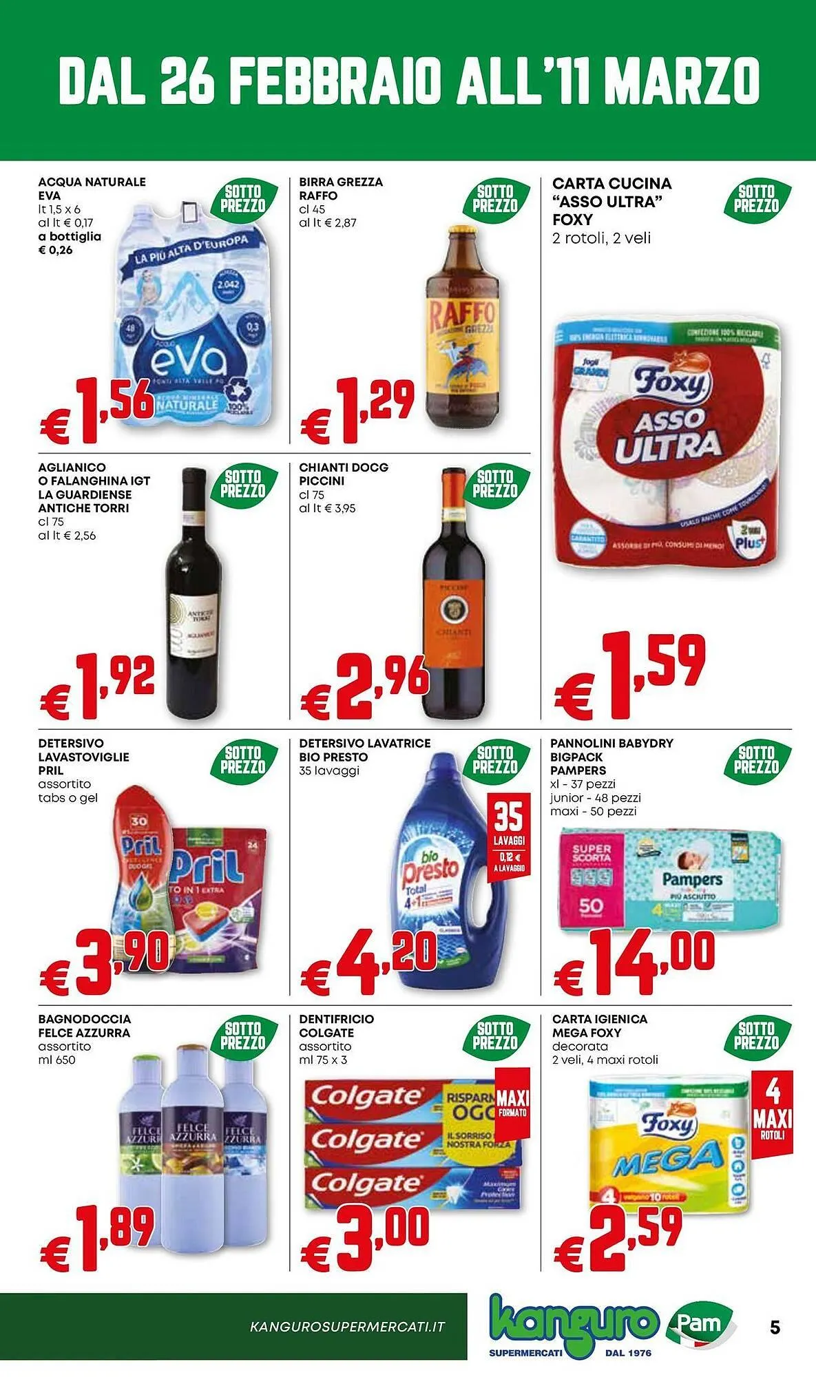 Volantino Kanguro da 26 febbraio a 11 marzo di 2026 - Pagina del volantino 5