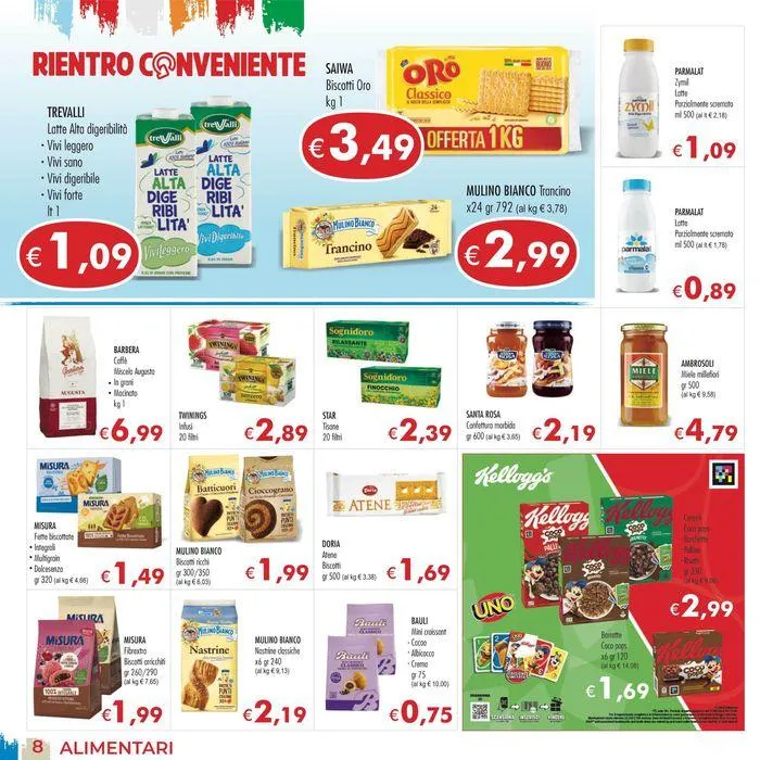 Rientro conveniente da 28 agosto a 10 settembre di 2024 - Pagina del volantino 8