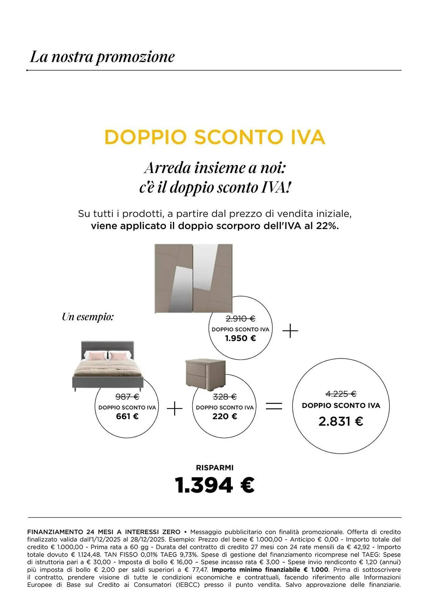 Volantino Ricci Casa da 1 dicembre a 14 dicembre di 2025 - Pagina del volantino 2