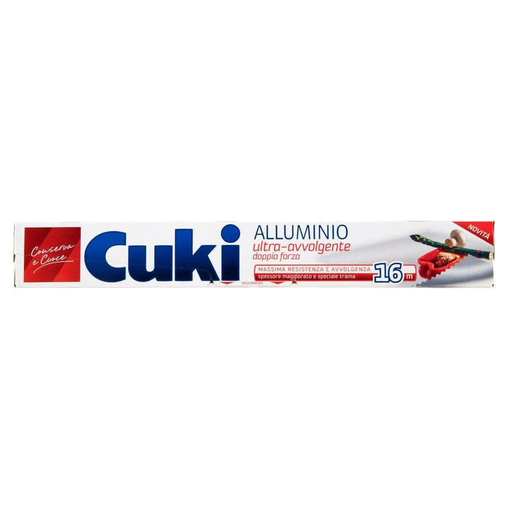 Cuki Conserva e Cuoce Alluminio ultra-avvolgente 16 m