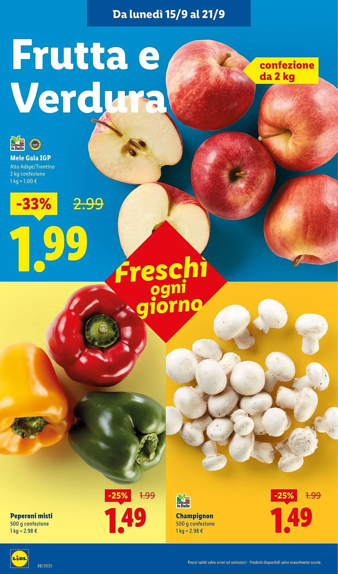 Volantino Lidl da 15 settembre a 21 settembre di 2025 - Pagina del volantino 2