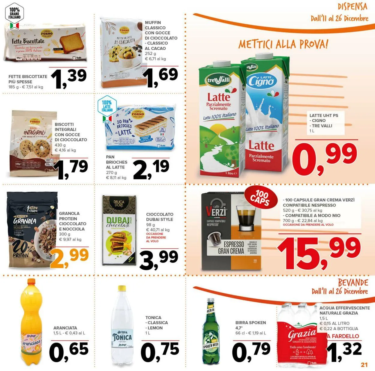 Todis Volantino attuale da 24 dicembre a 7 gennaio di 2026 - Pagina del volantino 21