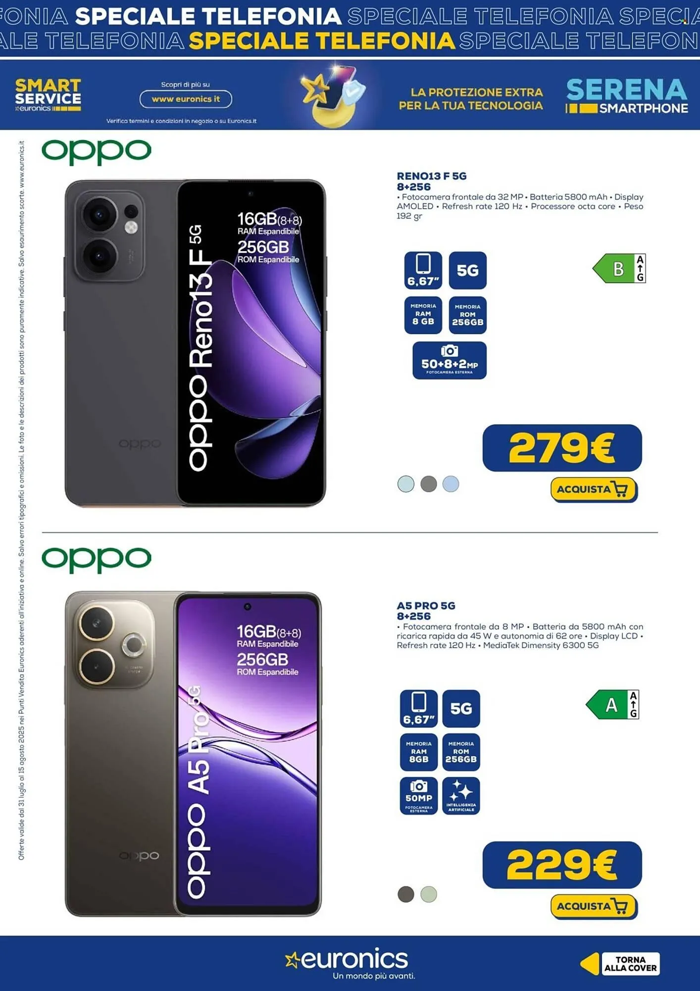 Volantino Euronics da 31 luglio a 15 agosto di 2025 - Pagina del volantino 15