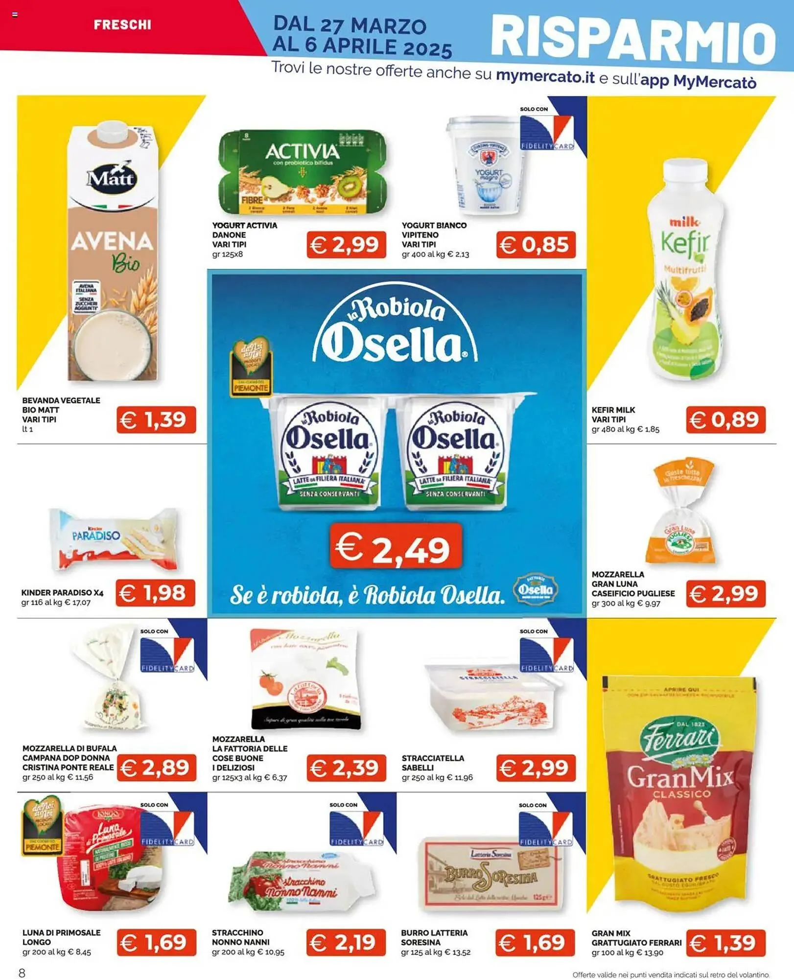 Volantino Mercatò Extra da 27 marzo a 6 aprile di 2025 - Pagina del volantino 8