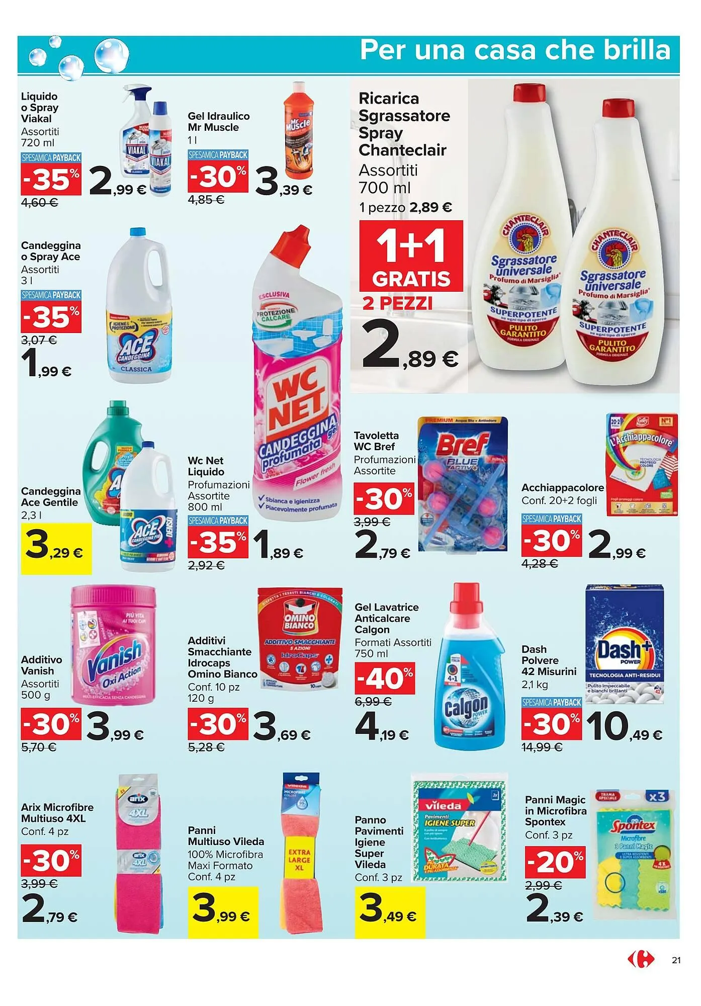 Volantino Carrefour Market da 12 giugno a 25 giugno di 2025 - Pagina del volantino 21