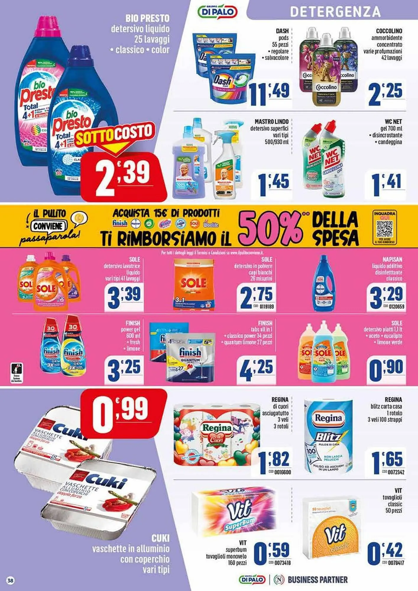 Volantino Gruppo di Palo da 4 gennaio a 17 gennaio di 2024 - Pagina del volantino 38