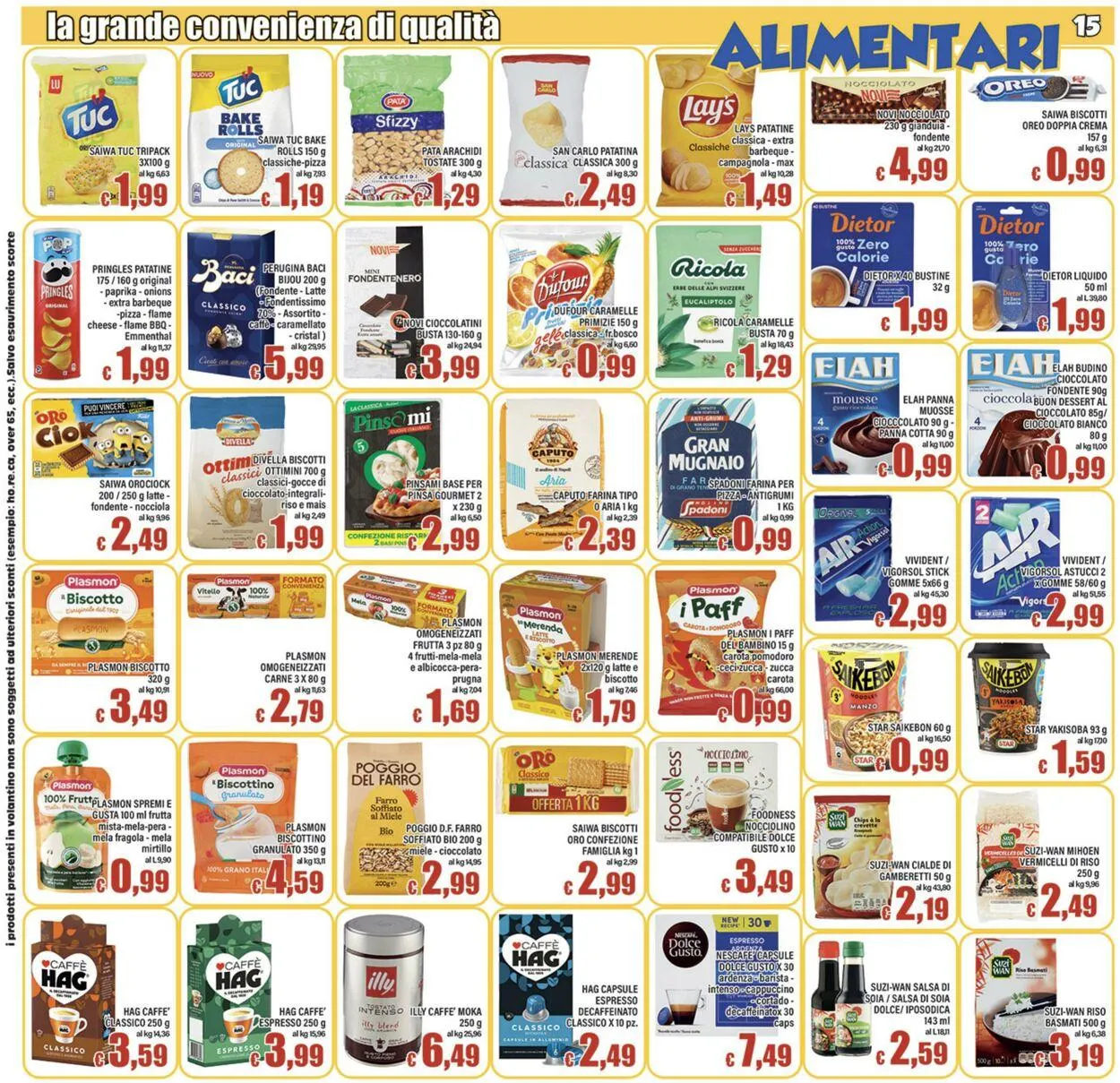Top Supermercati Volantino attuale da 15 gennaio a 29 gennaio di 2026 - Pagina del volantino 15