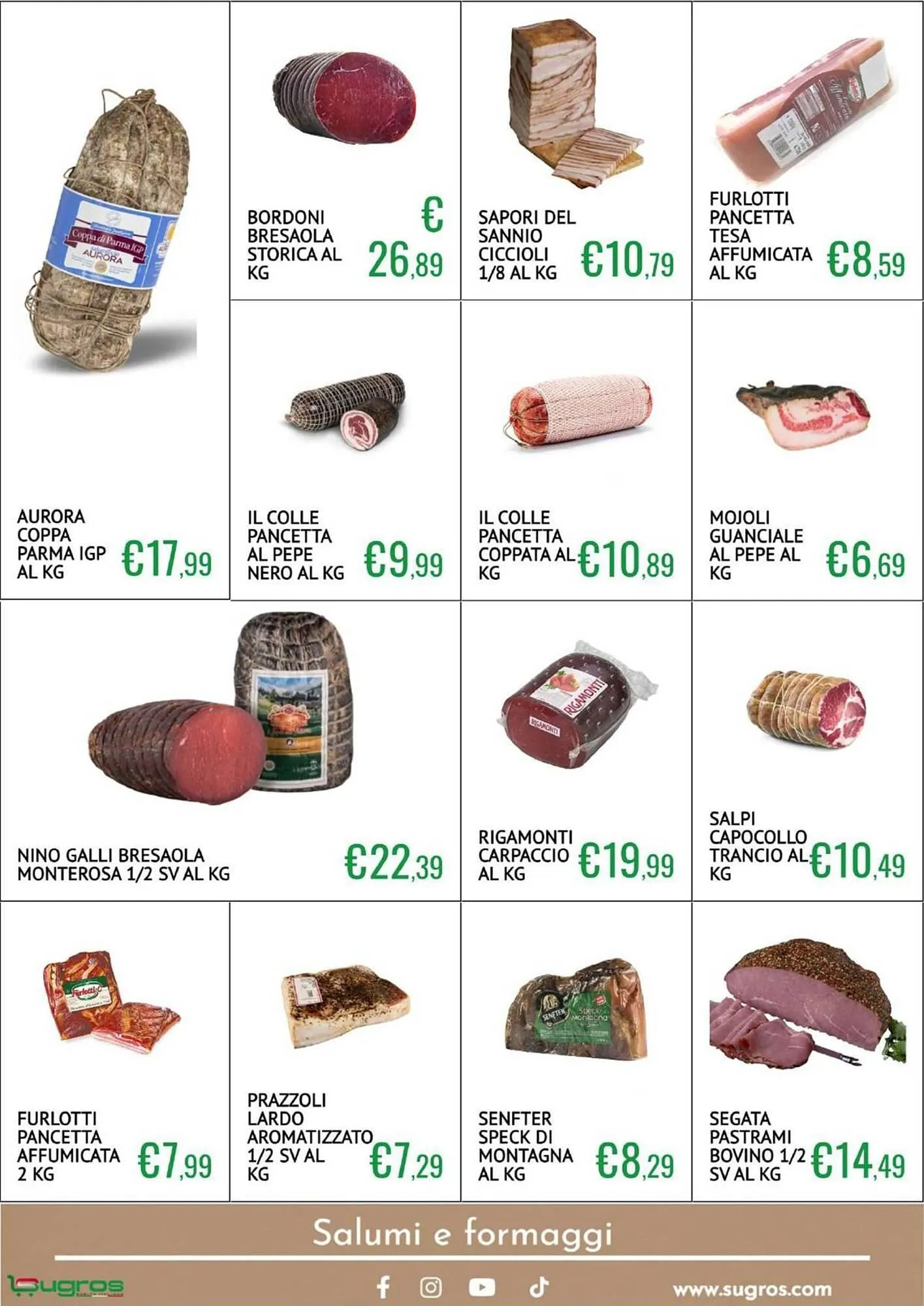 Volantino Sugros da 2 novembre a 22 novembre di 2025 - Pagina del volantino 9