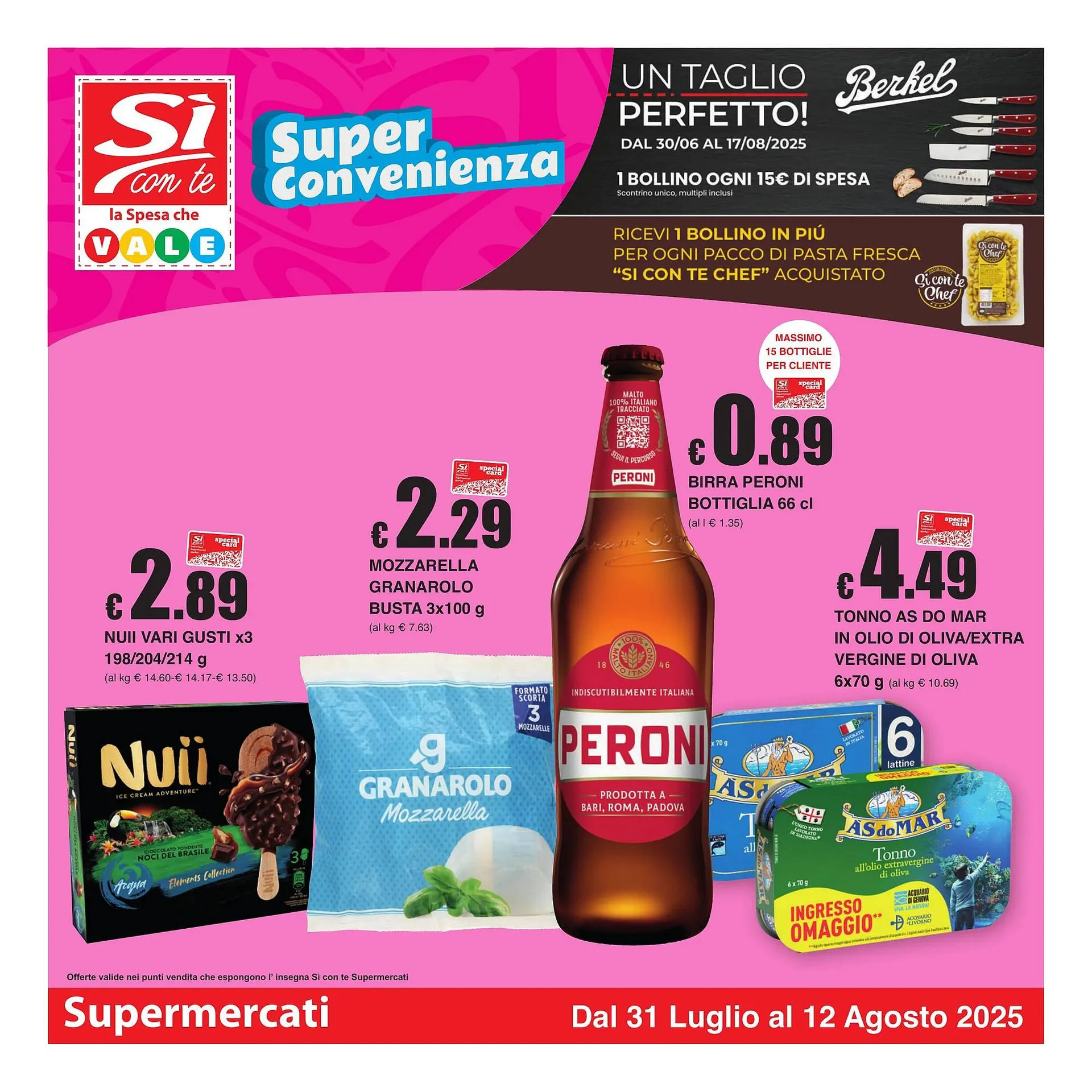 Volantino Sì con te - 1