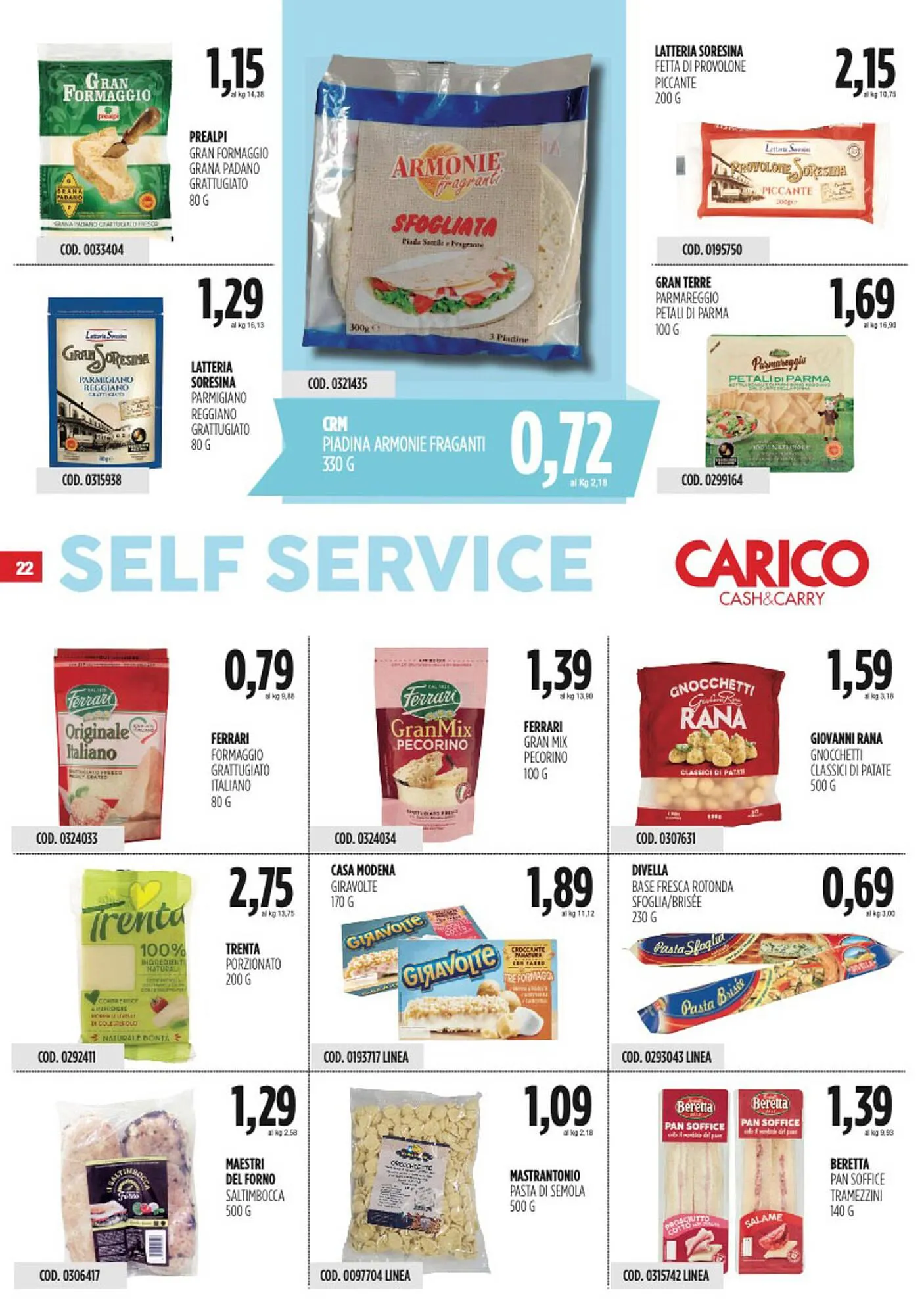 Volantino Carico Cash & Carry da 19 giugno a 2 luglio di 2025 - Pagina del volantino 22