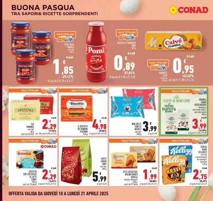 Buona Pasqua da 10 aprile a 21 aprile di 2025 - Pagina del volantino 14