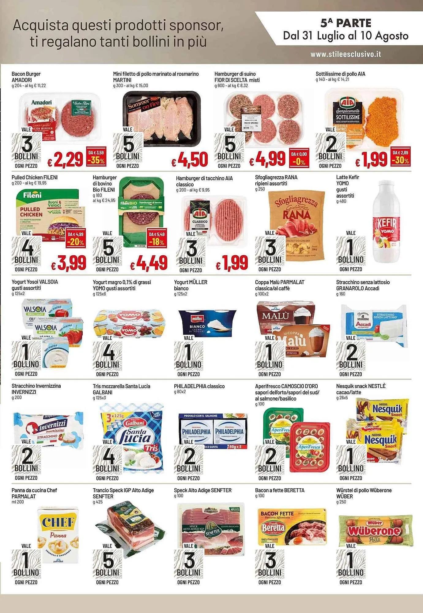 Volantino Famila Superstore da 31 luglio a 10 agosto di 2025 - Pagina del volantino 9