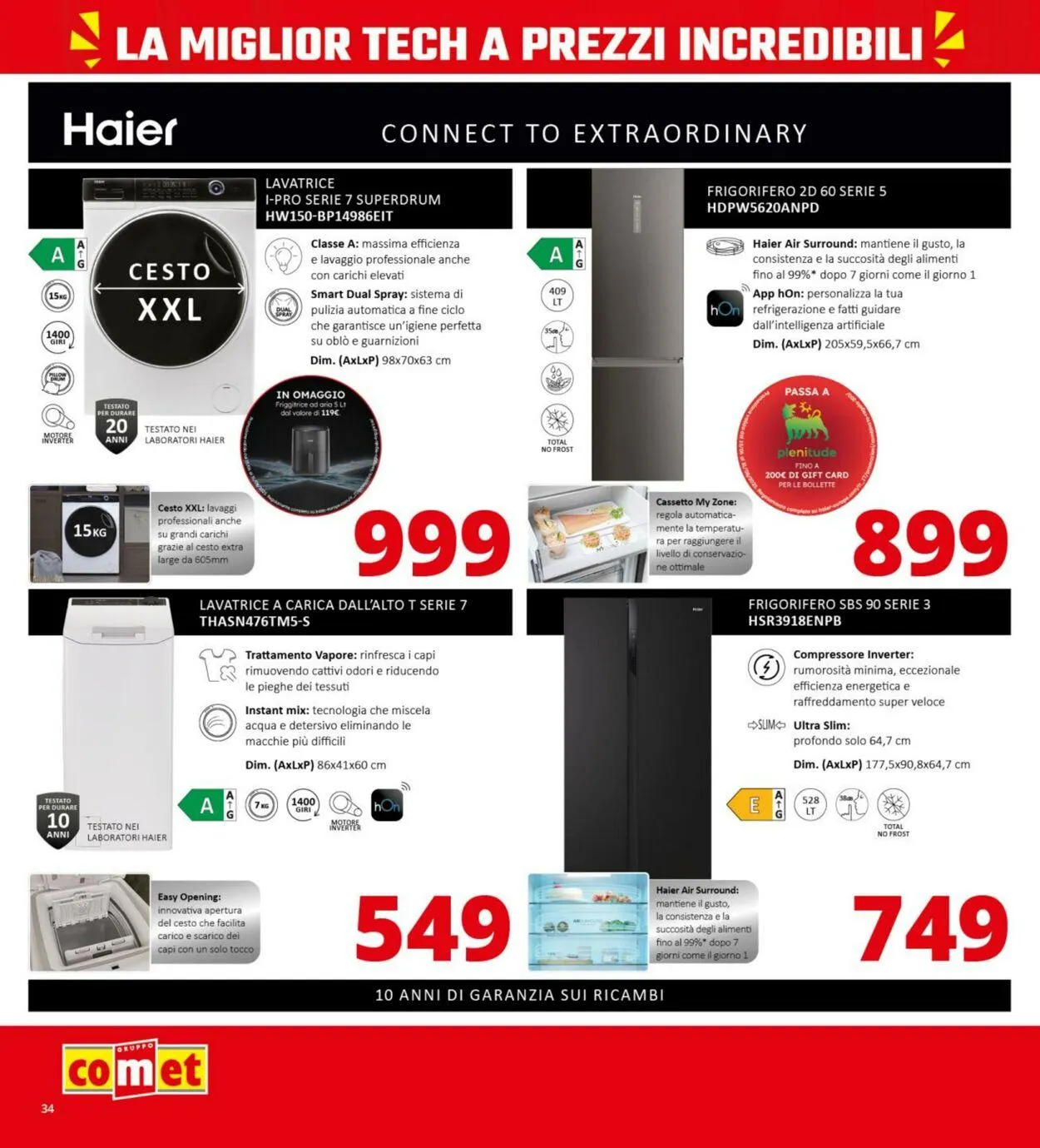 Comet Volantino attuale da 19 giugno a 3 luglio di 2025 - Pagina del volantino 34