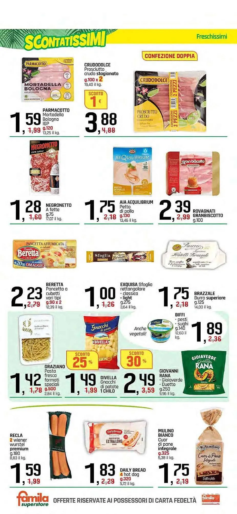 Volantino Famila Superstore da 7 agosto a 16 agosto di 2025 - Pagina del volantino 12