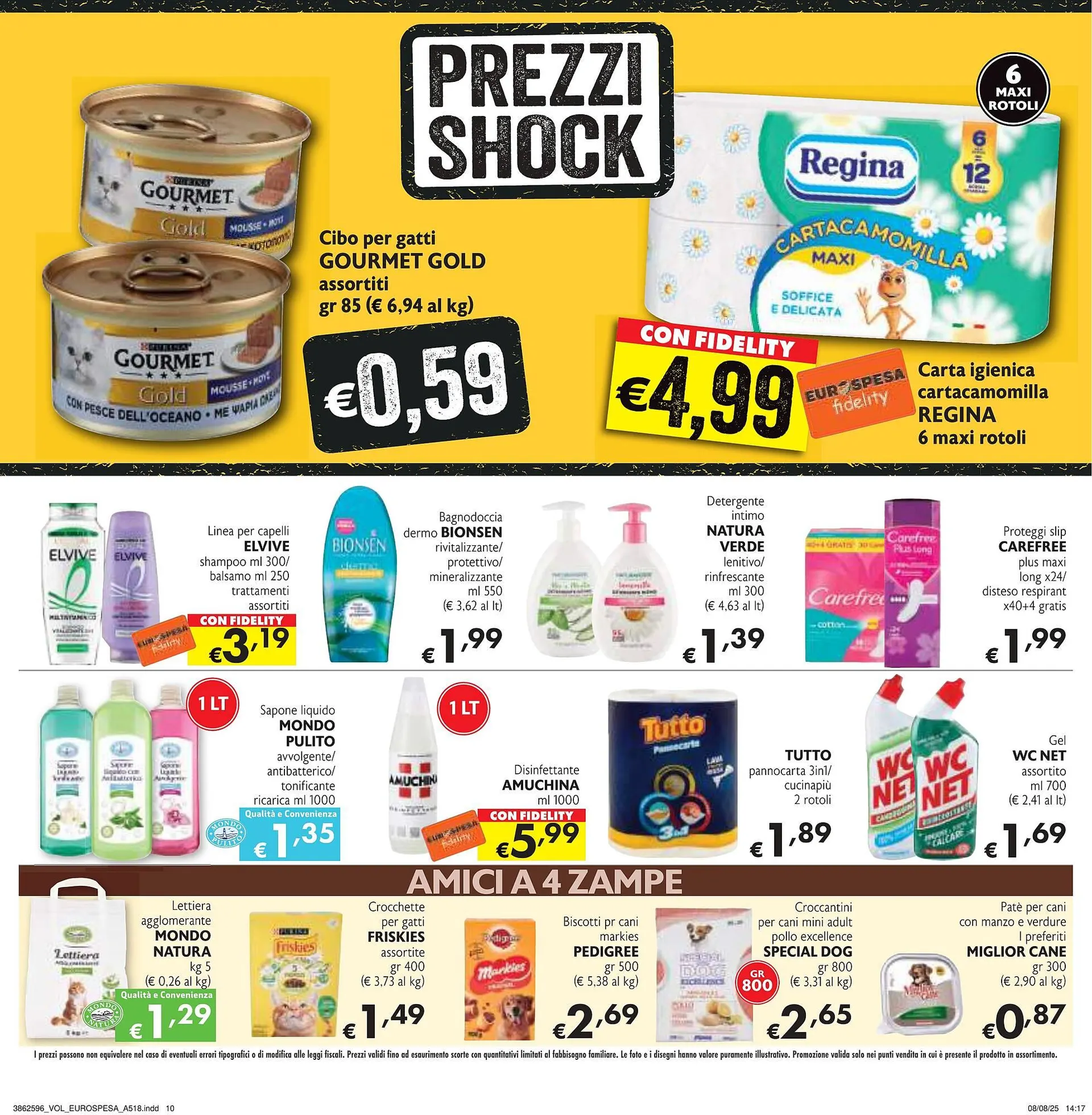 Volantino Eurospesa da 28 agosto a 10 settembre di 2025 - Pagina del volantino 10