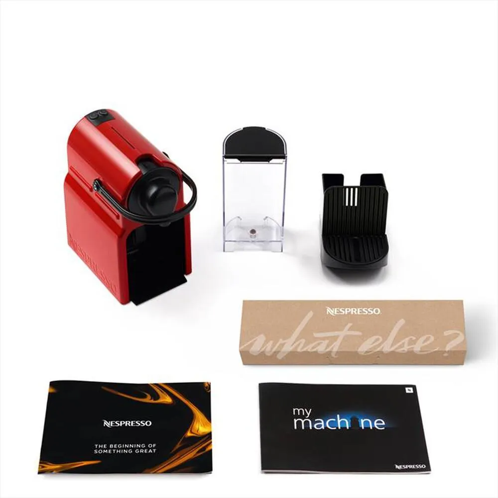 KRUPS - XN1005 Inissia Nespresso-Rosso