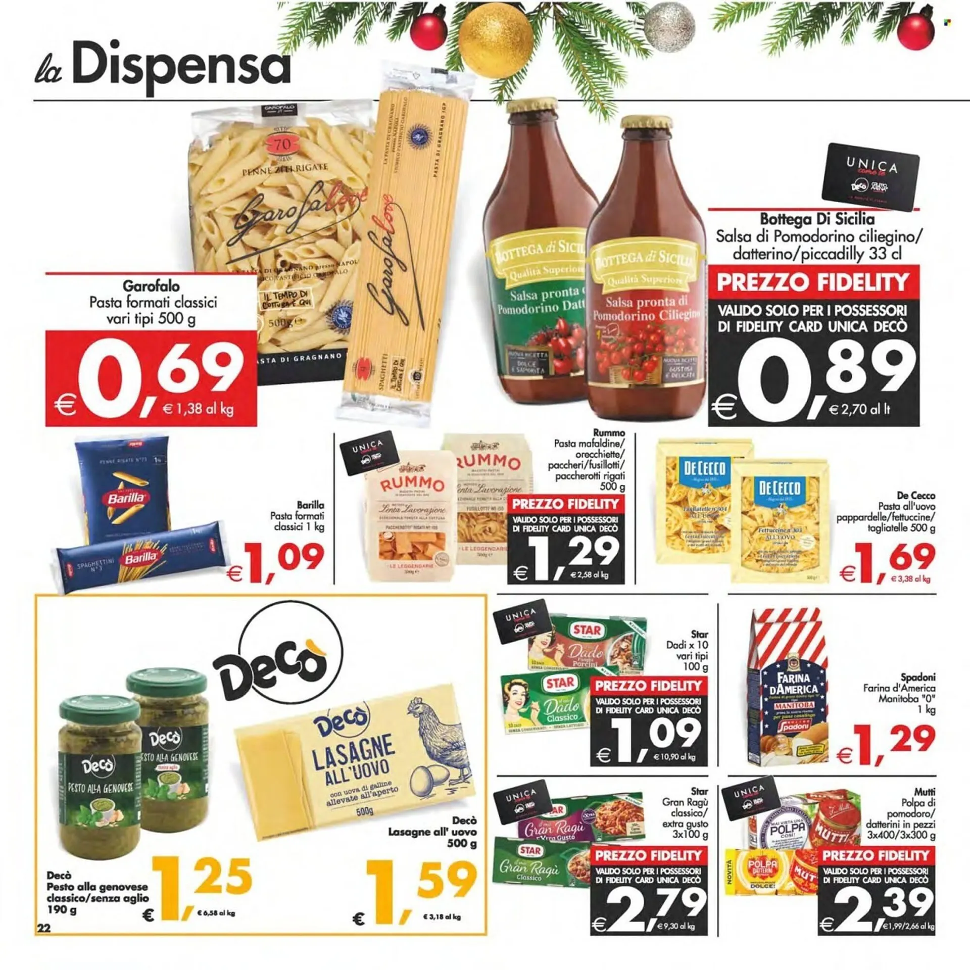 Volantino Deco Supermercati da 5 dicembre a 15 dicembre di 2025 - Pagina del volantino 22