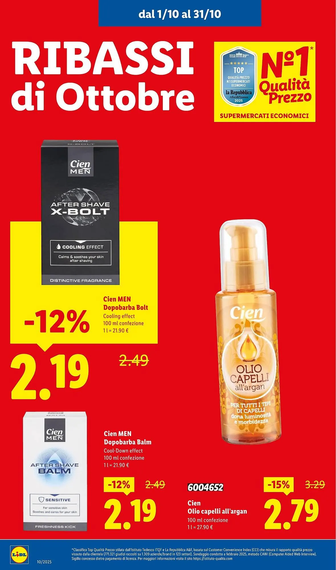 Volantino Lidl da 1 ottobre a 31 ottobre di 2025 - Pagina del volantino 12