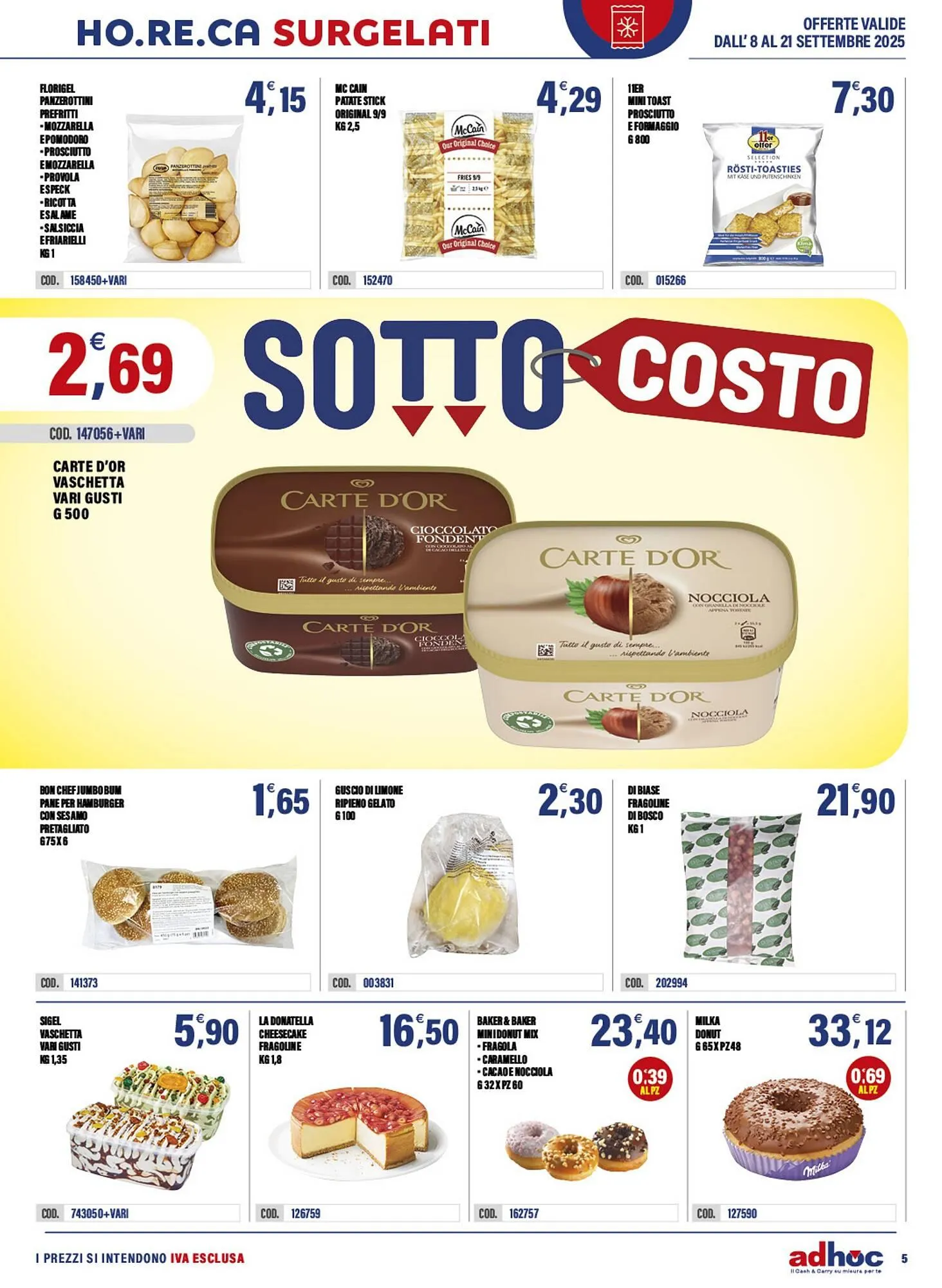 Volantino Adhoc da 8 settembre a 21 settembre di 2025 - Pagina del volantino 5