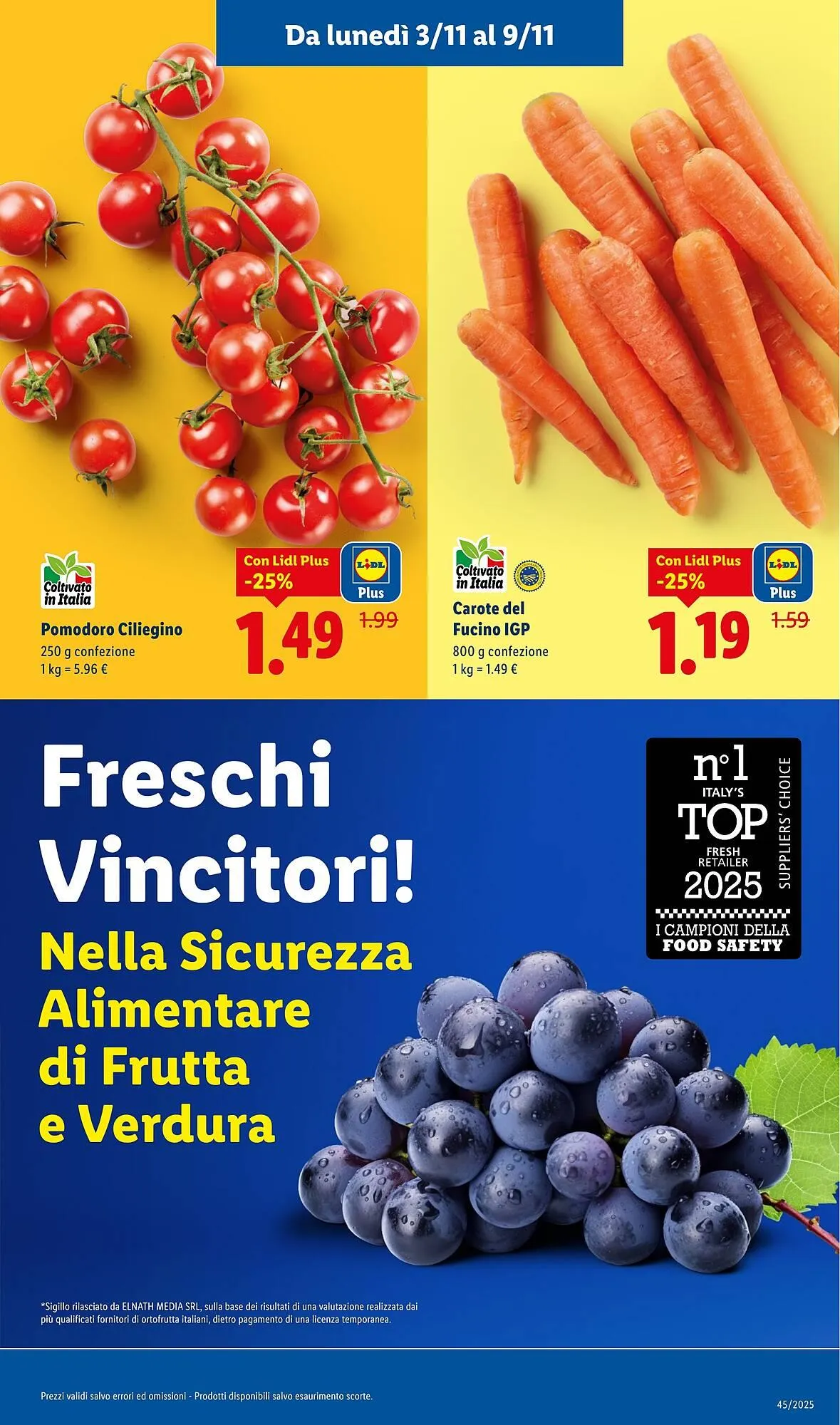 Volantino Lidl da 3 novembre a 9 novembre di 2025 - Pagina del volantino 3