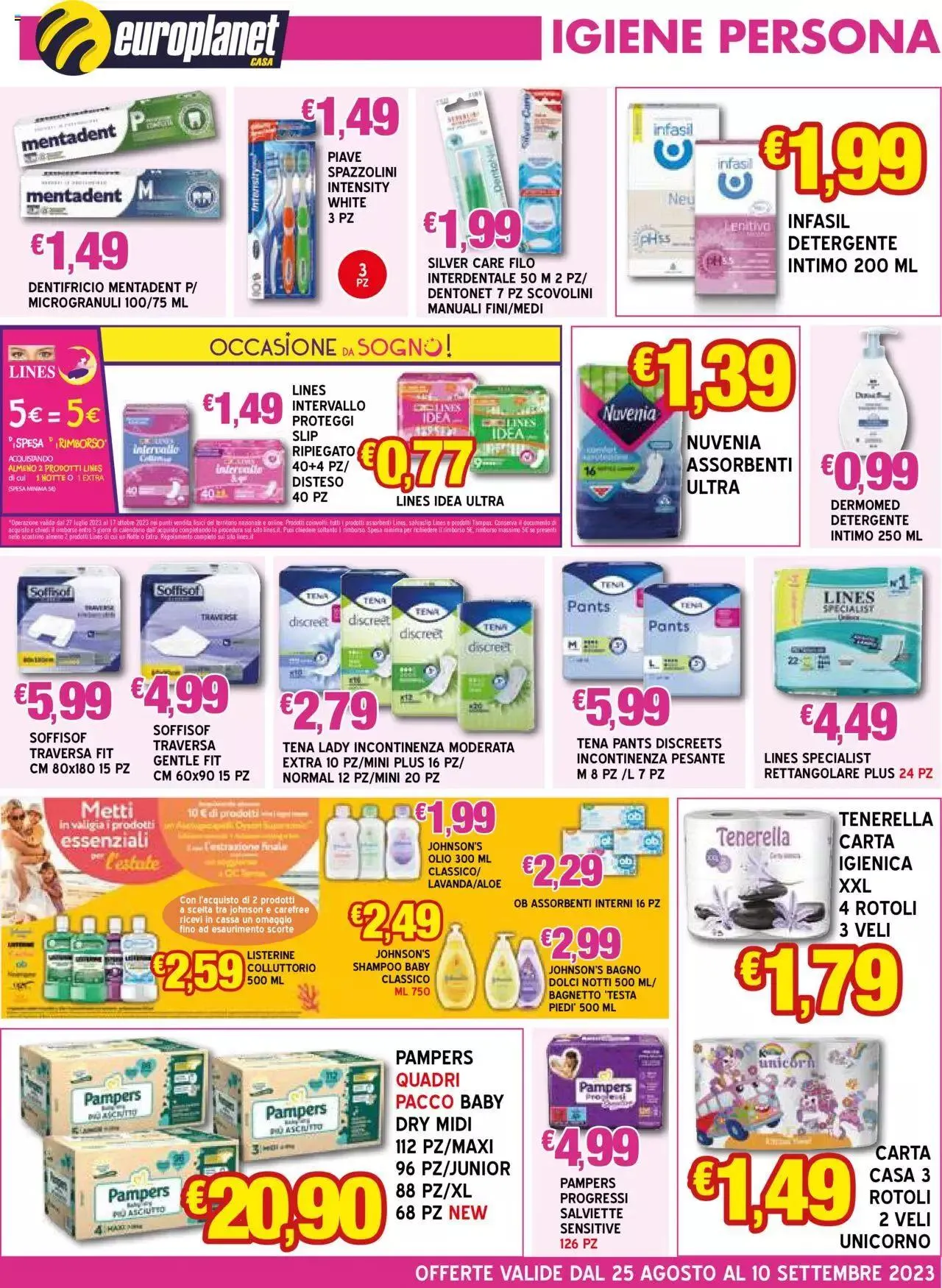 Volantino Europlanet Casa da 25 agosto a 10 settembre di 2023 - Pagina del volantino 11