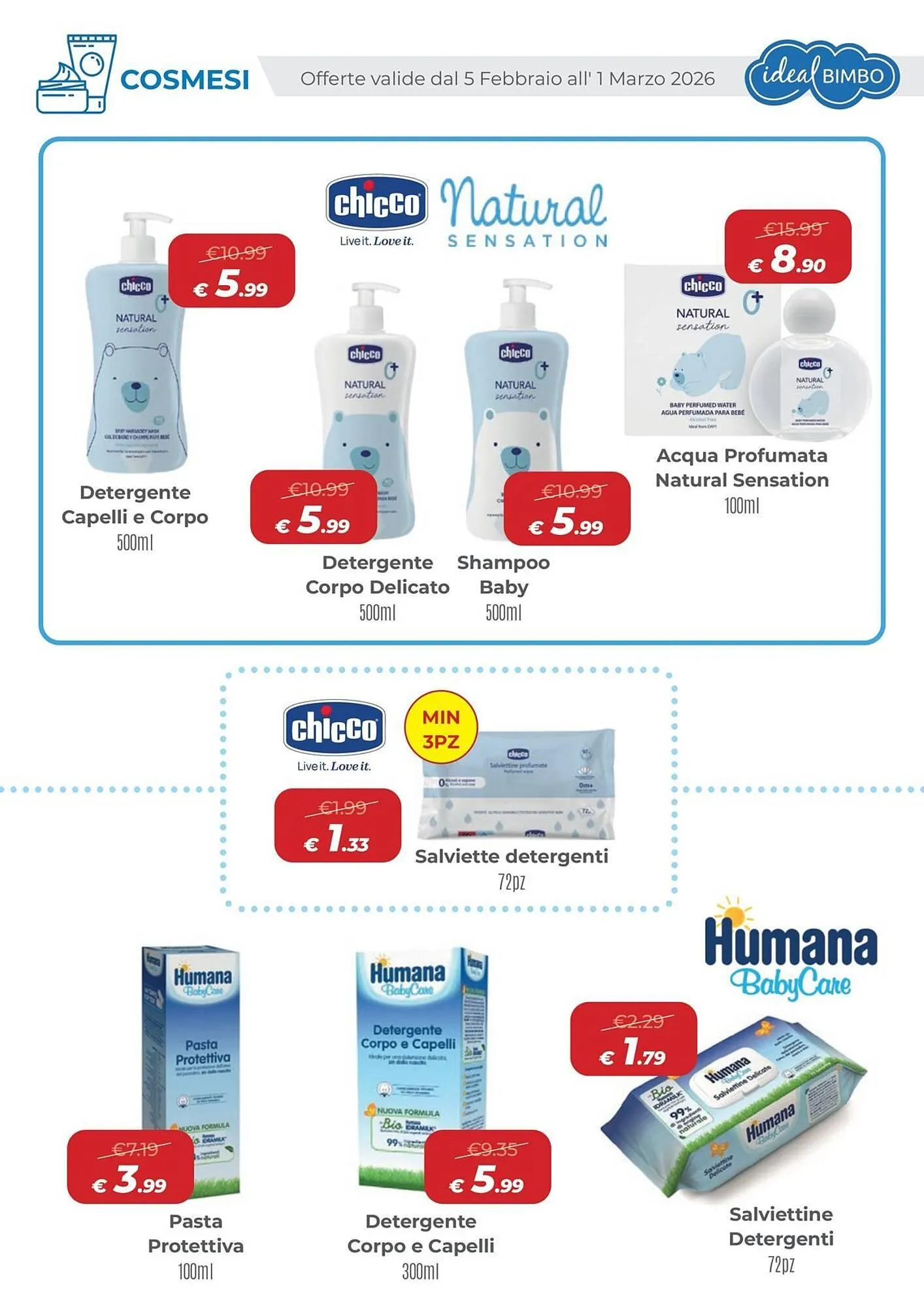 Volantino Ideal Bimbo da 5 febbraio a 1 marzo di 2026 - Pagina del volantino 16