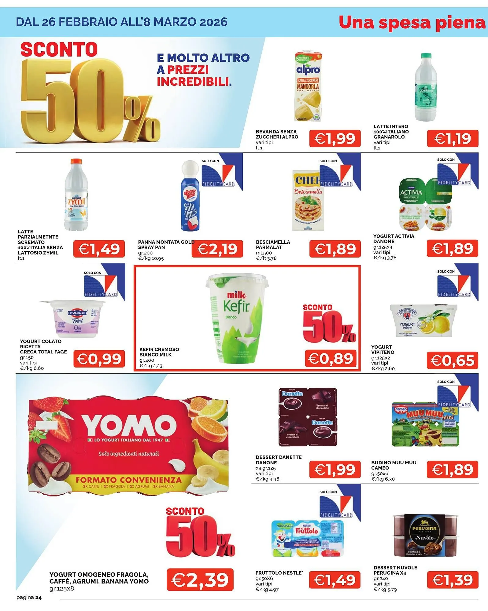 Volantino Mercatò Extra da 26 febbraio a 8 marzo di 2026 - Pagina del volantino 24