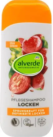 Shampoo per capelli ricci con semi bio di lino e di vinaccioli, 200 ml